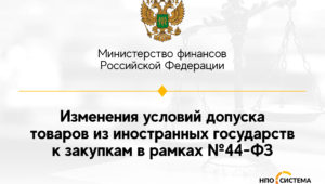 Изменения национального режима март 2022